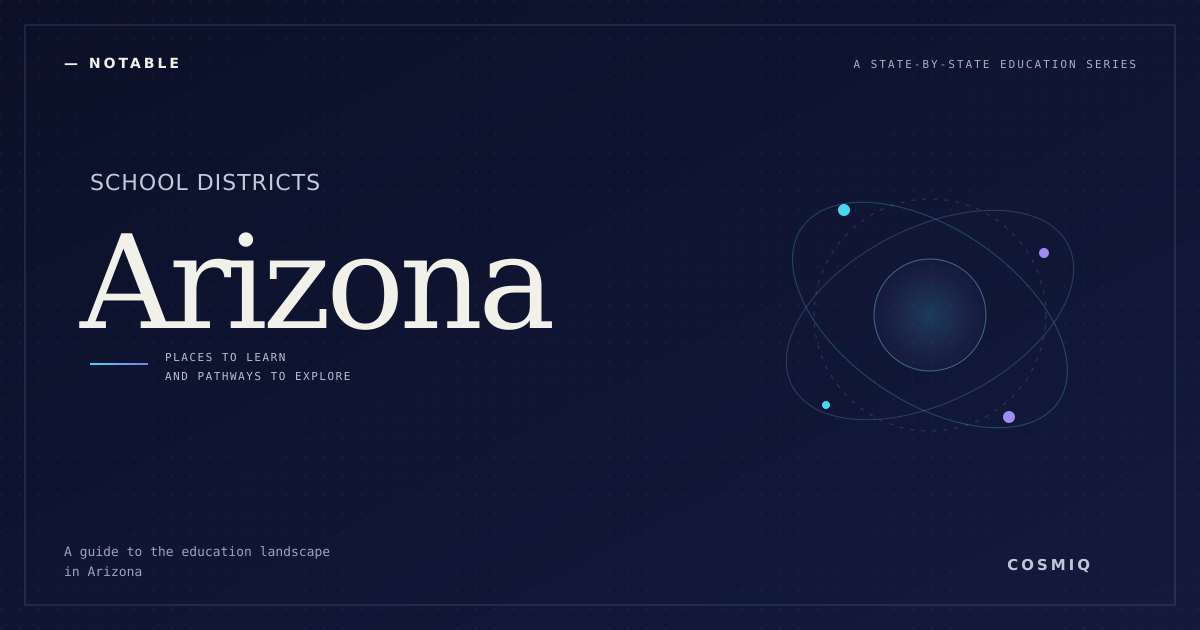 Notable School Districts in Arizona