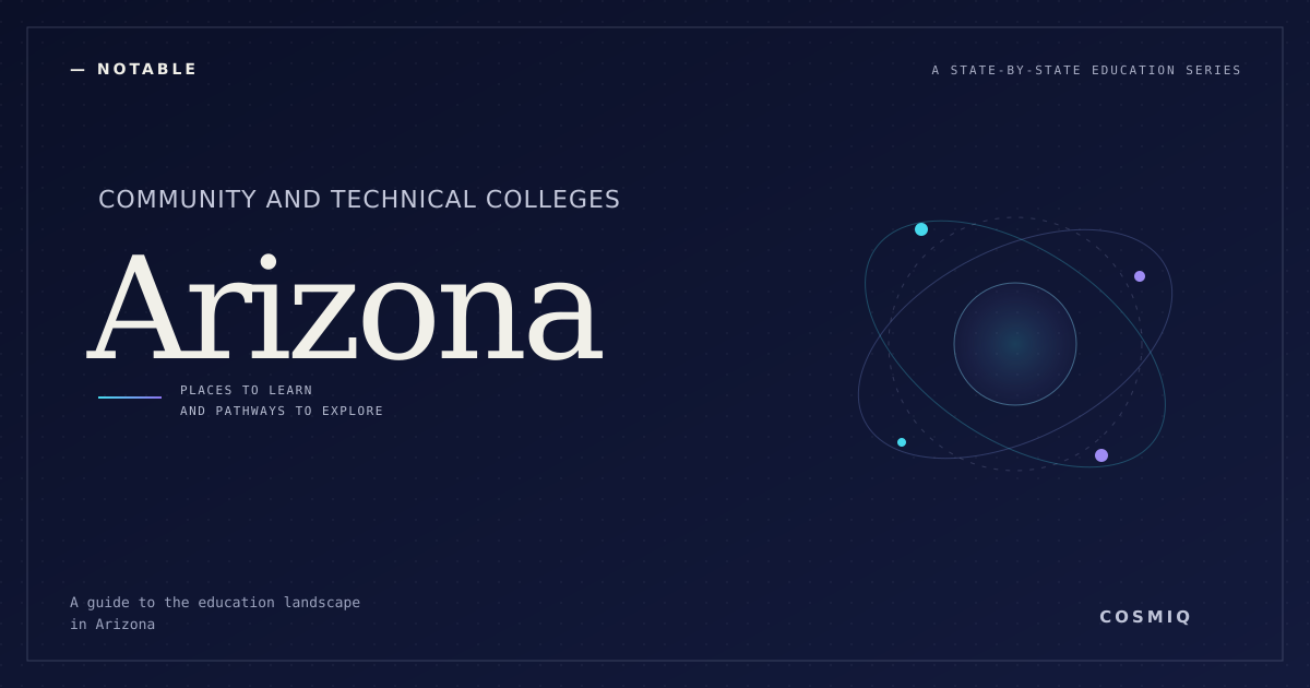 Notable Community and Technical Colleges in Arizona