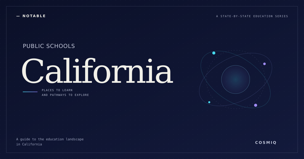 Notable Public Schools in California