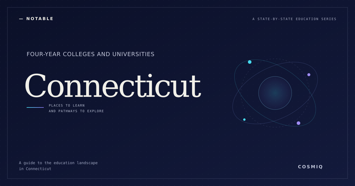 Notable Four-Year Colleges and Universities in Connecticut