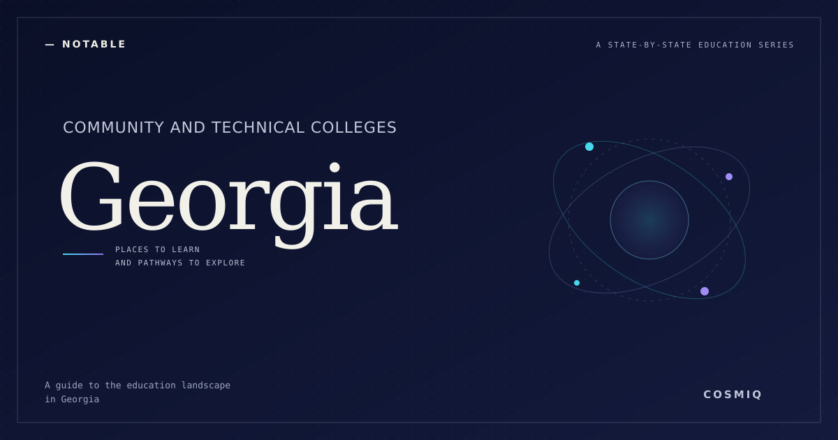 Notable Community and Technical Colleges in Georgia