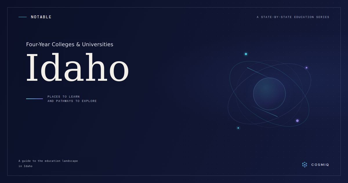 Notable Four-Year Colleges and Universities in Idaho