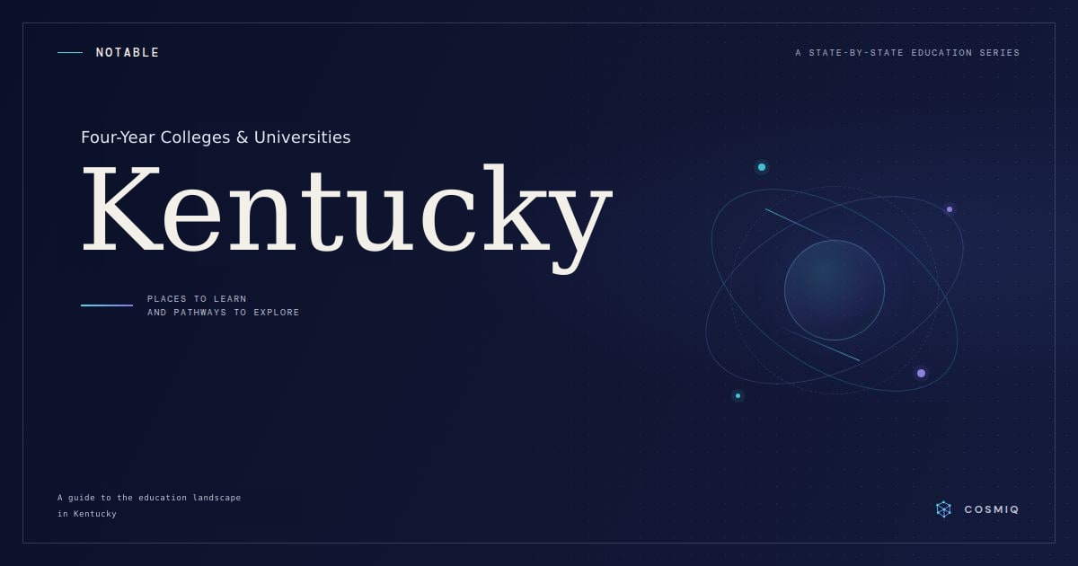 Notable Four-Year Colleges and Universities in Kentucky