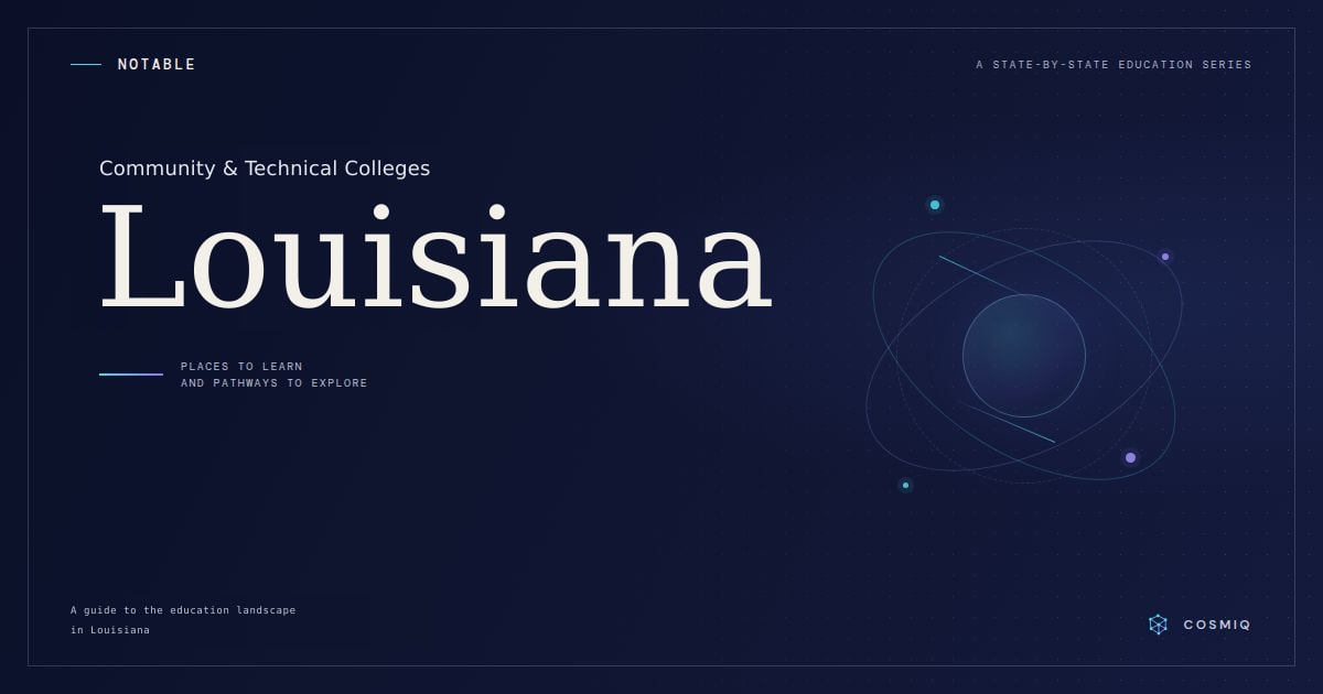 Notable Community and Technical Colleges in Louisiana