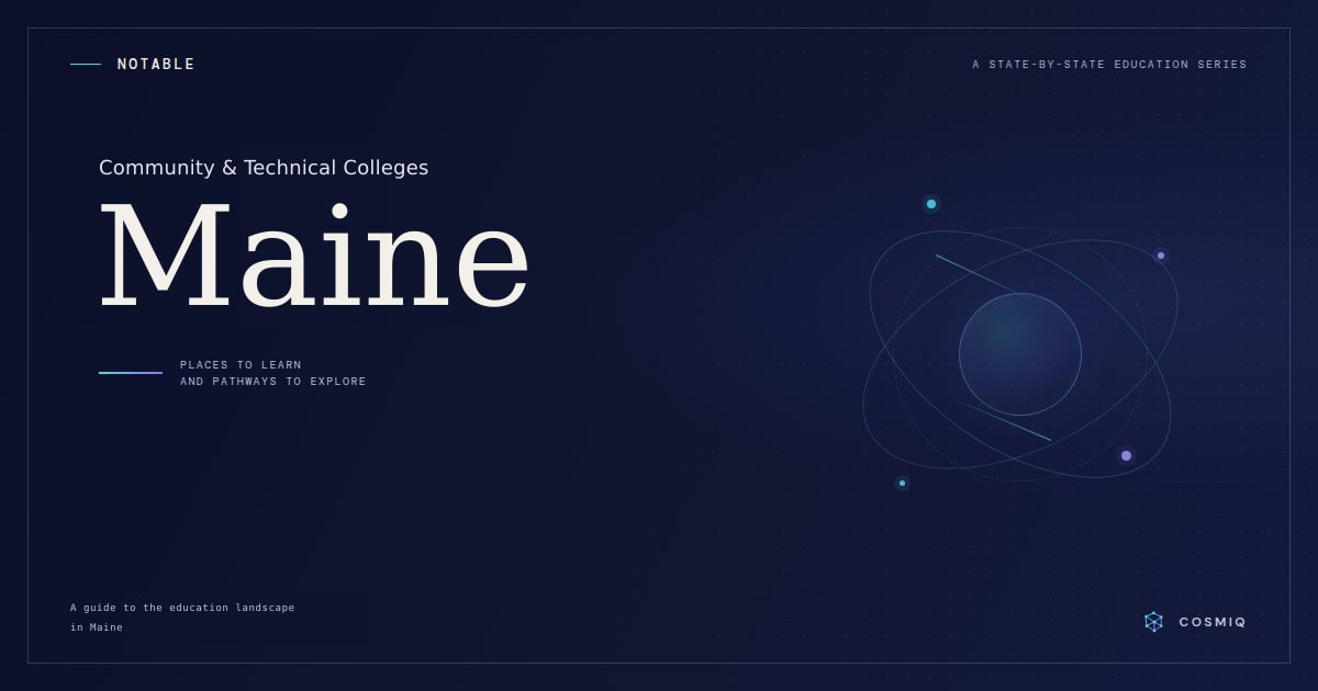 Notable Community and Technical Colleges in Maine