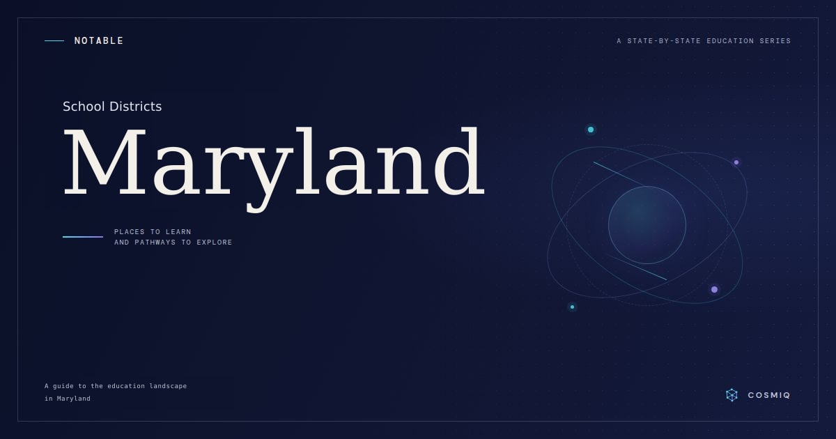 Notable School Districts in Maryland