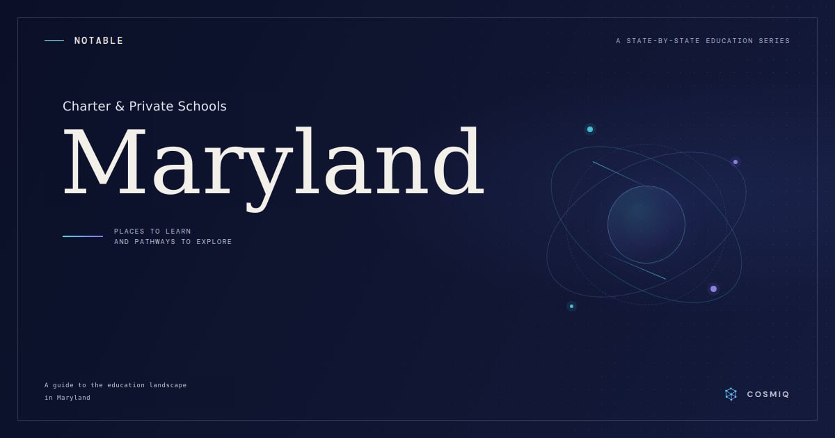 Notable Charter and Private Schools in Maryland