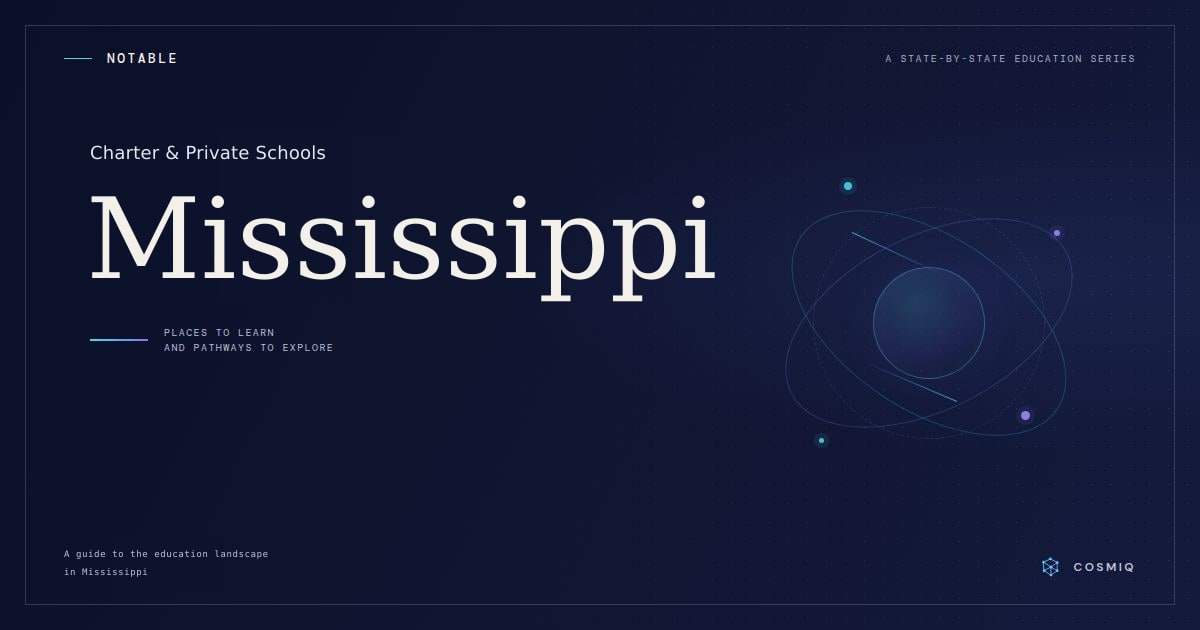 Notable Charter and Private Schools in Mississippi