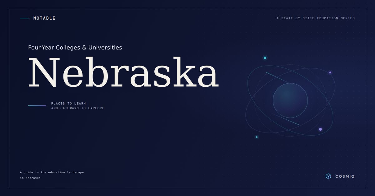 Notable Four-Year Colleges and Universities in Nebraska