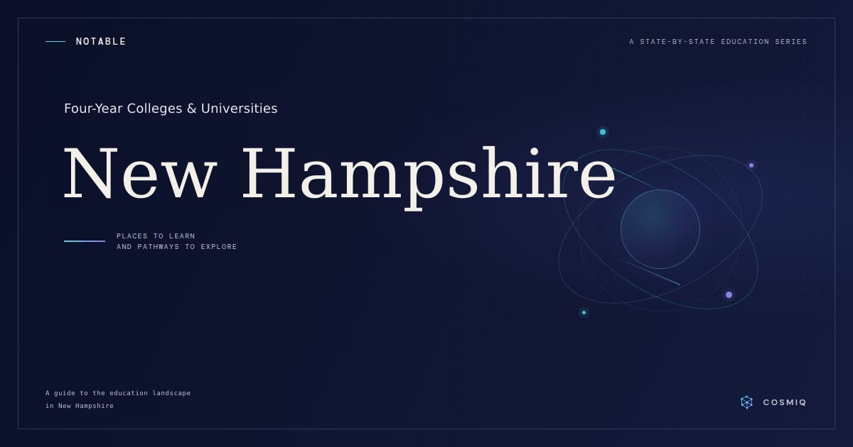 Notable Four-Year Colleges and Universities in New Hampshire