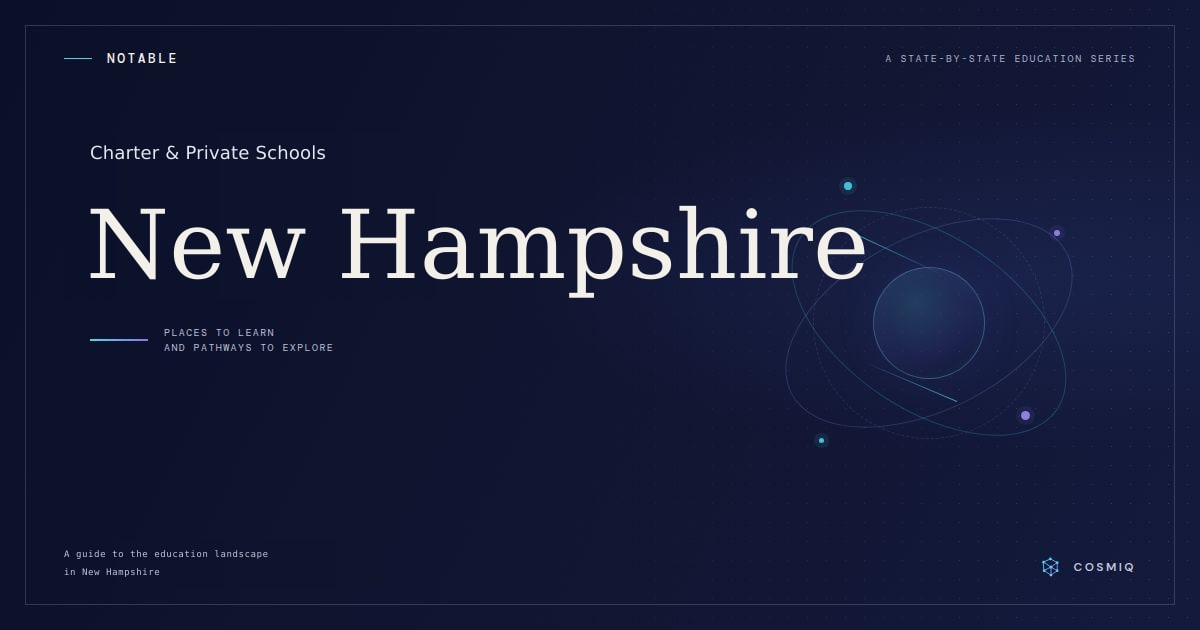 Notable Charter and Private Schools in New Hampshire