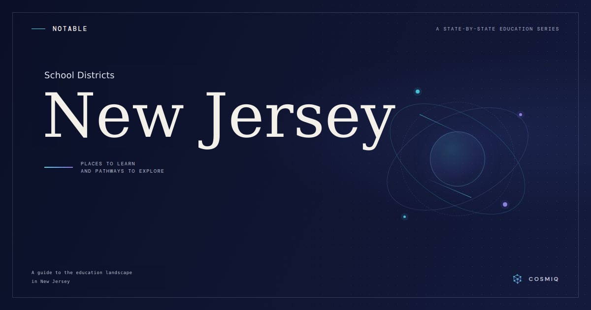 Notable School Districts in New Jersey