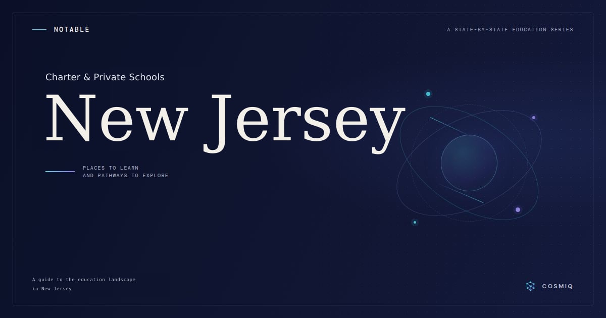 Notable Charter and Private Schools in New Jersey