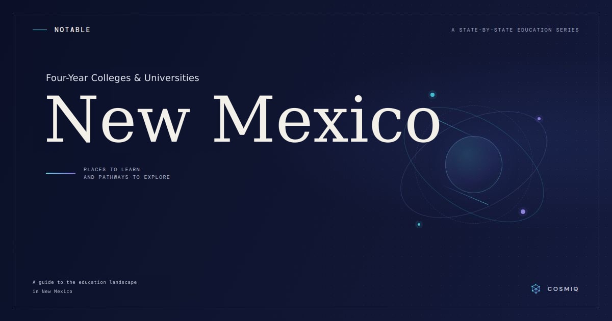 Notable Four-Year Colleges and Universities in New Mexico