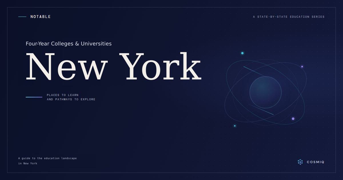 Notable Four-Year Colleges and Universities in New York