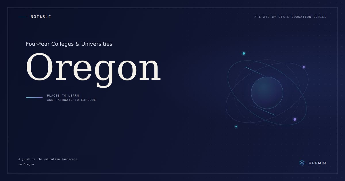 Notable Four-Year Colleges and Universities in Oregon