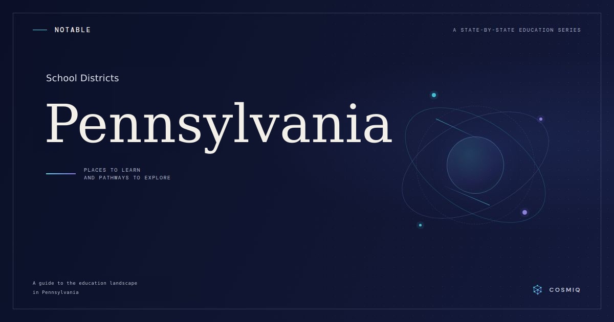 Notable School Districts in Pennsylvania