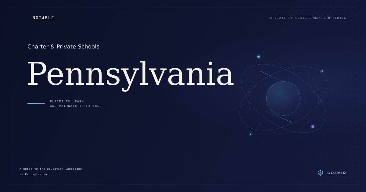 Notable Charter and Private Schools in Pennsylvania