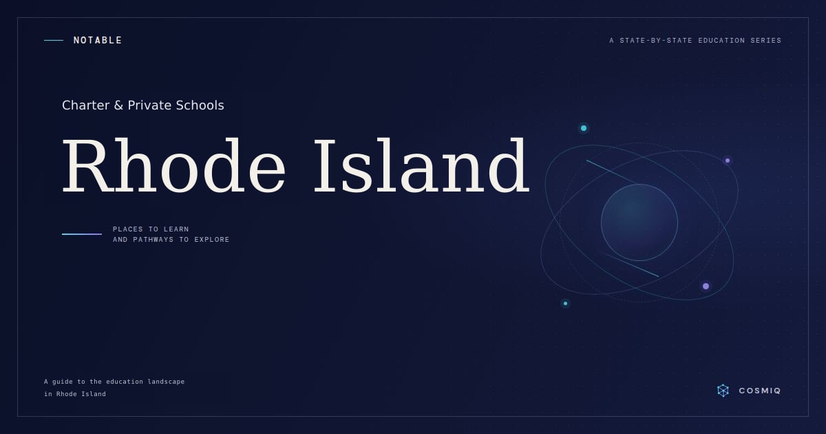 Notable Charter and Private Schools in Rhode Island