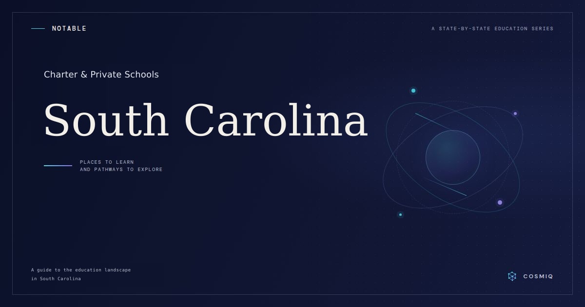 Notable Charter and Private Schools in South Carolina