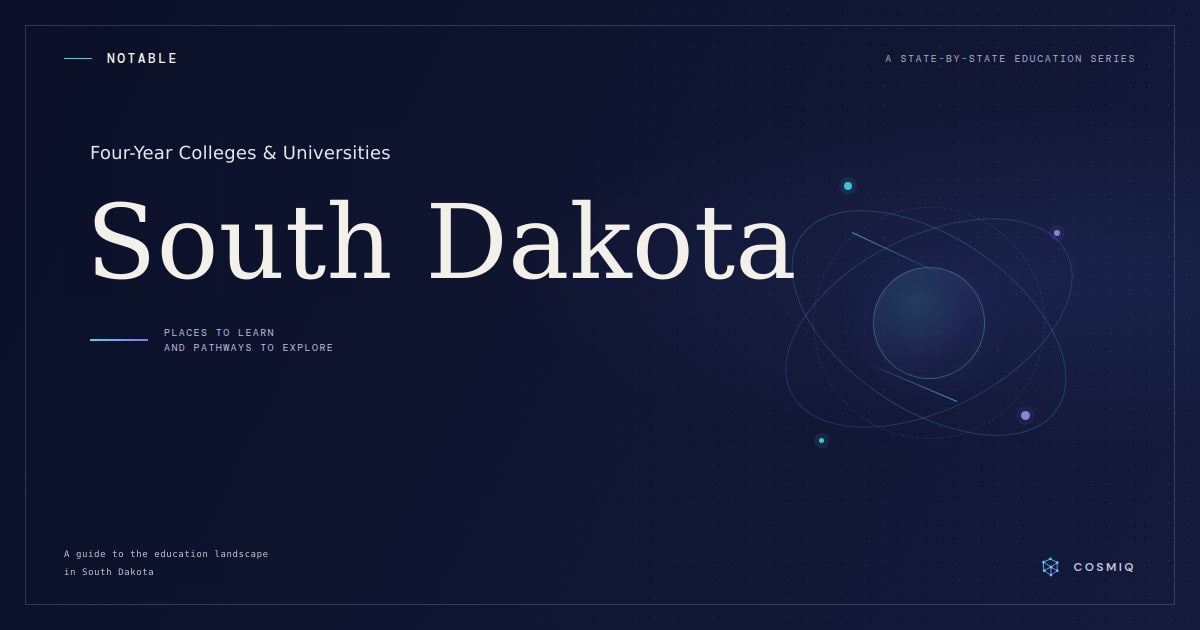 Notable Four-Year Colleges and Universities in South Dakota