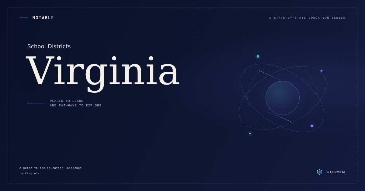 Notable School Districts in Virginia