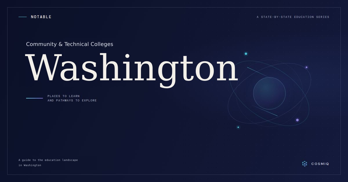 Notable Community and Technical Colleges in Washington