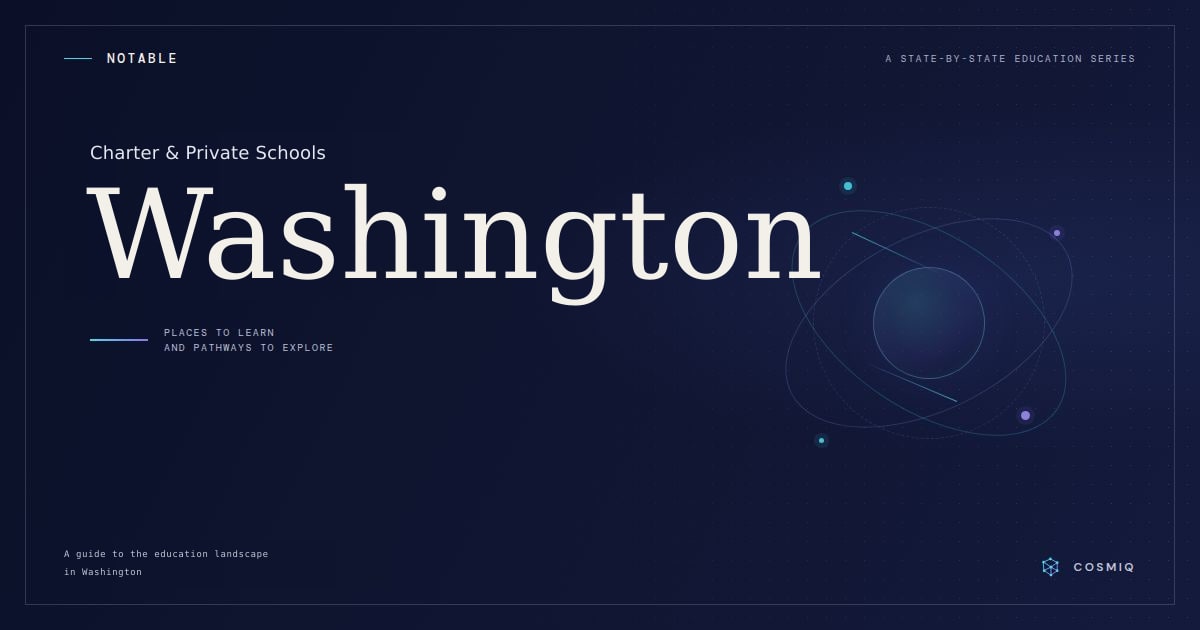 Notable Charter and Private Schools in Washington