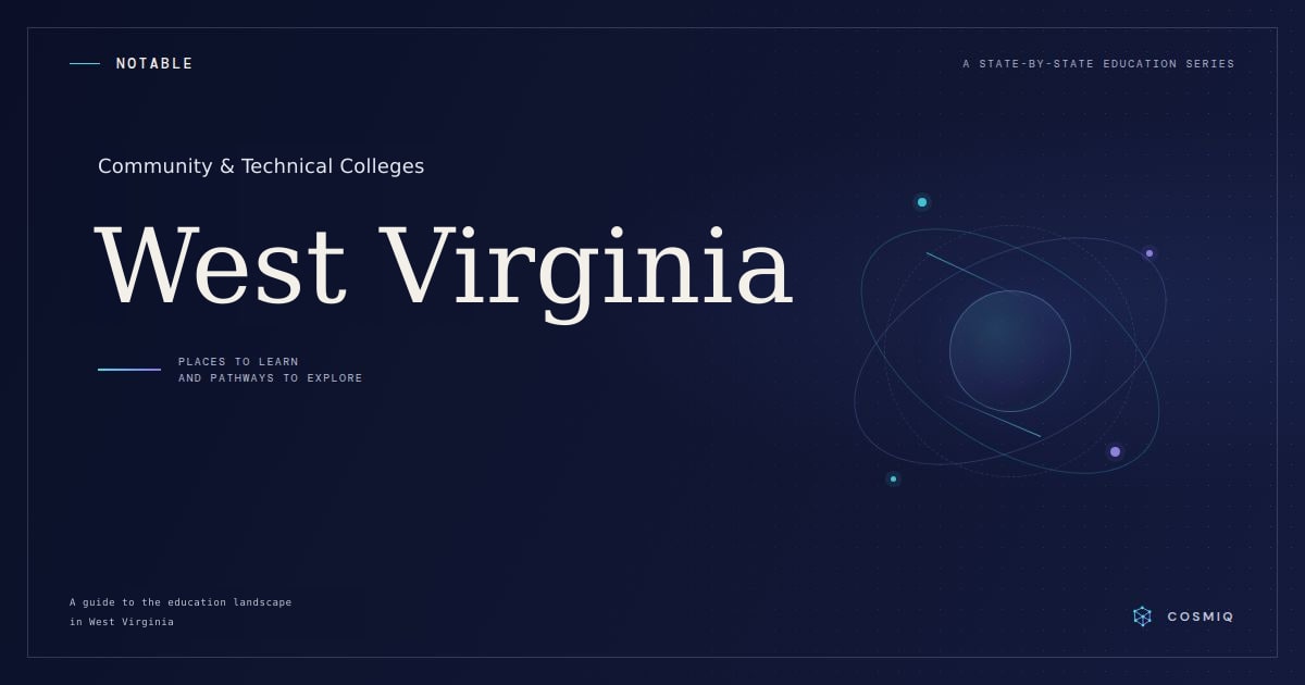 Notable Community and Technical Colleges in West Virginia