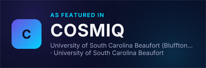 University of South Carolina Beaufort (Bluffton, SC) — Featured in COSMIQ