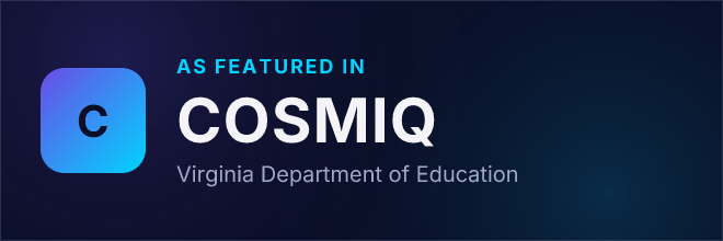 Virginia Department of Education — Featured in COSMIQ