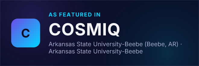 Arkansas State University-Beebe (Beebe, AR) — Featured in COSMIQ