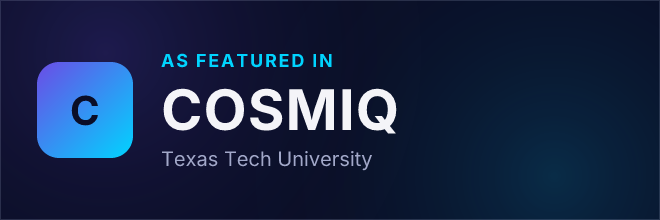 Texas Tech University — Featured in COSMIQ