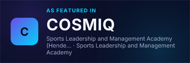 Sports Leadership and Management Academy (Henderson, NV) — Featured in COSMIQ