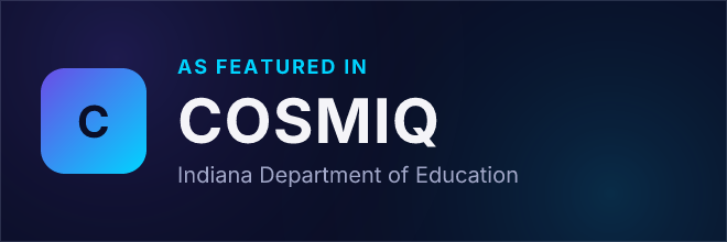 Indiana Department of Education — Featured in COSMIQ