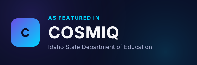 Idaho State Department of Education — Featured in COSMIQ