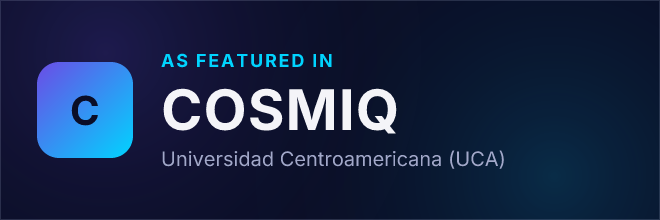 Universidad Centroamericana (UCA) — Featured in COSMIQ