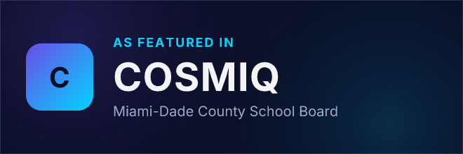 Miami-Dade County School Board — Featured in COSMIQ