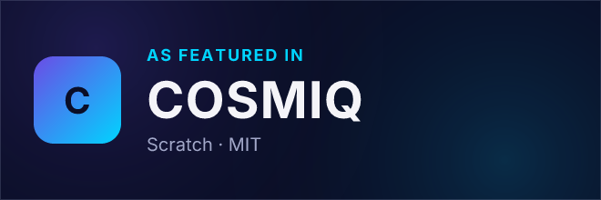 Scratch — Featured in COSMIQ