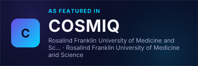 Rosalind Franklin University of Medicine and Science (North Chicago, IL) — Featured in COSMIQ
