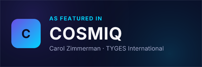 Carol Zimmerman — Featured in COSMIQ