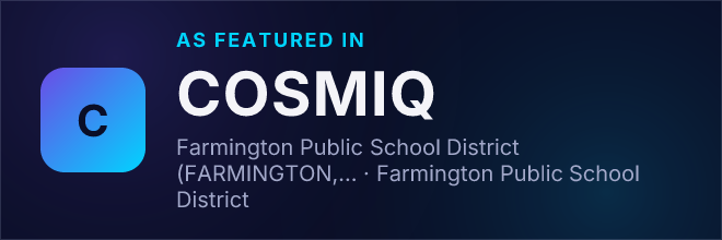 Farmington Public School District (FARMINGTON, MI) — Featured in COSMIQ