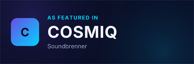 Soundbrenner — Featured in COSMIQ