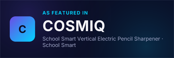 School Smart Vertical Electric Pencil Sharpener — Featured in COSMIQ