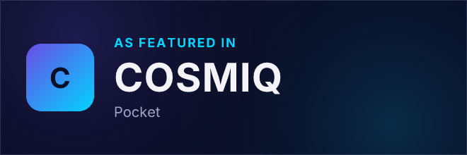 Pocket — Featured in COSMIQ
