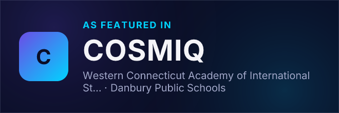 Western Connecticut Academy of International Studies Elementary Magnet School — Featured in COSMIQ