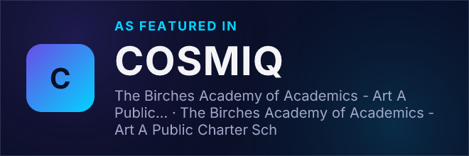The Birches Academy of Academics - Art A Public Charter Sch (SALEM, NH) — Featured in COSMIQ