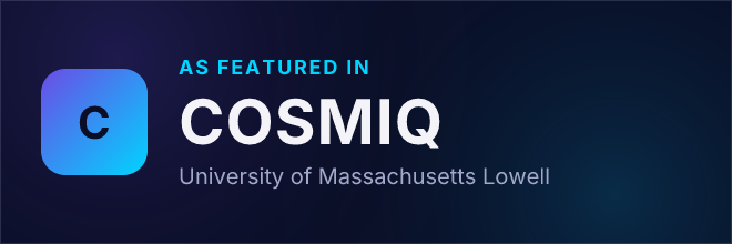 University of Massachusetts Lowell — Featured in COSMIQ