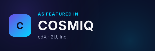 edX — Featured in COSMIQ