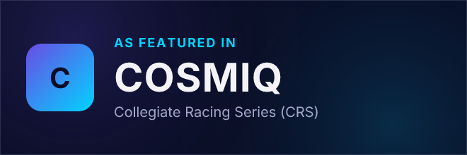 Collegiate Racing Series (CRS) — Featured in COSMIQ